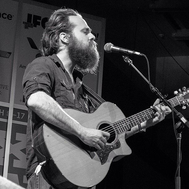Sxsw Photograph - Iron And Wine Delighted The Crowd At by Sweet John Muehlbauer
