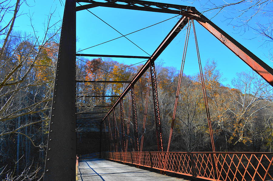 Historic Tebbs bend Bridge,Campbellsville, Kentucky Photograph by Stacie Siemsen