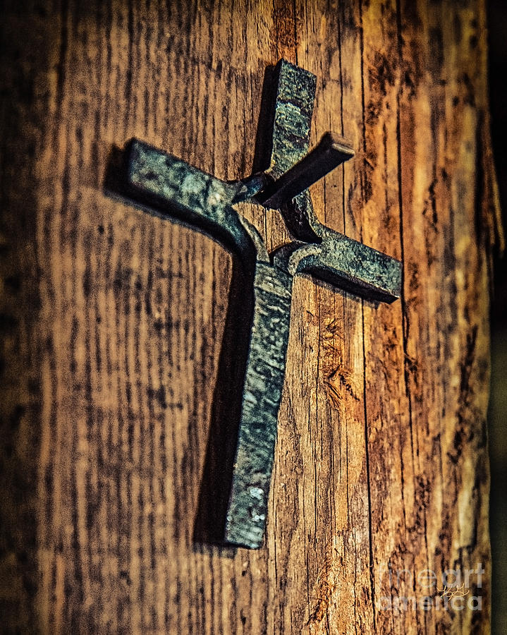 Easter Photograph - Iron Cross by Kerri Garrison