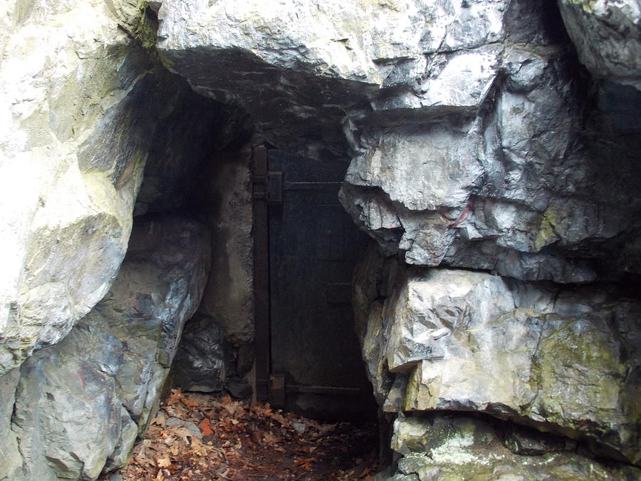 Iron Door to Cave Photograph by Catherine Gagne