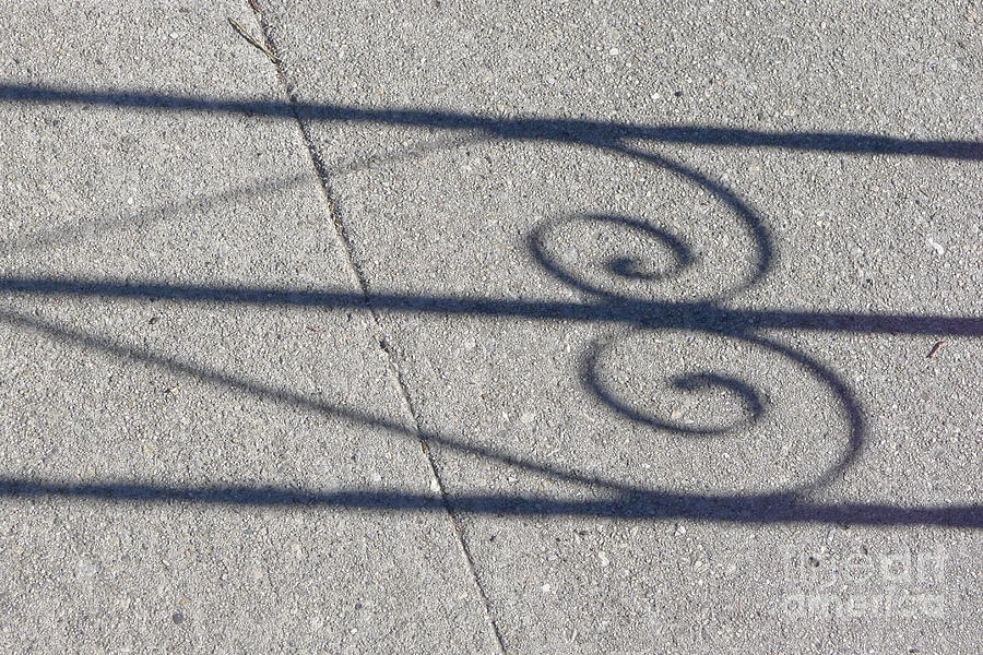 heART shadow  Photograph by Nora Boghossian