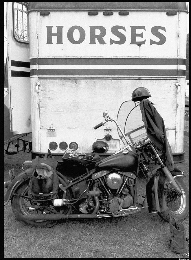 Horse Photograph - Iron Horse by Doug Barber