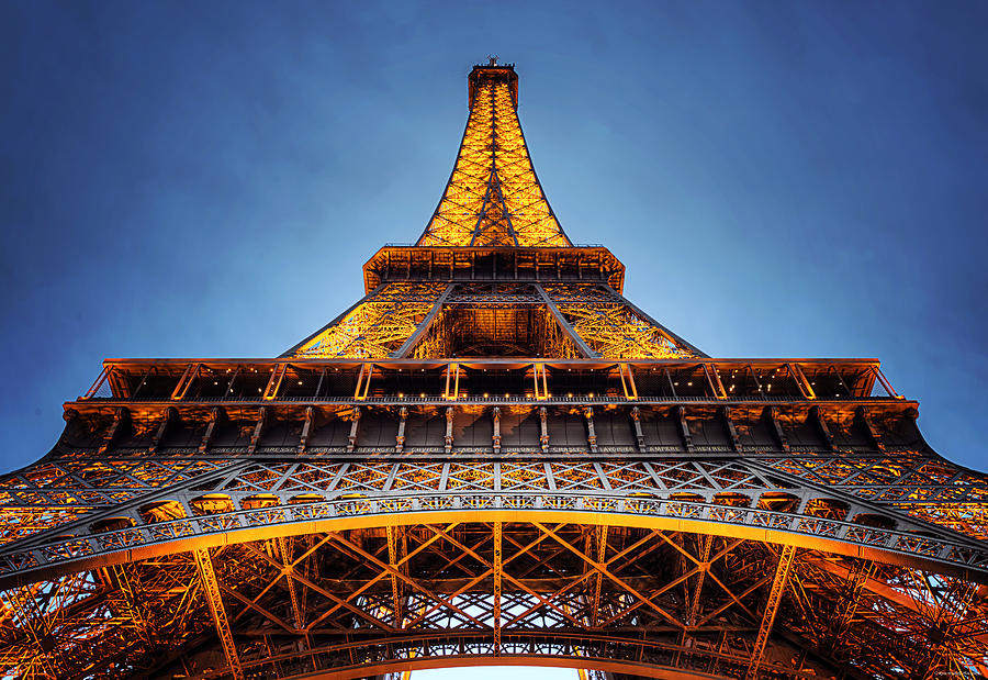 Eiffel Tower Photograph - Iron Lady by Ryan Wyckoff