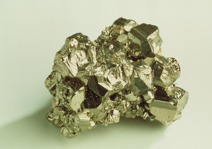 Iron Pyrites Photograph by Th Foto-werbung/science Photo Library
