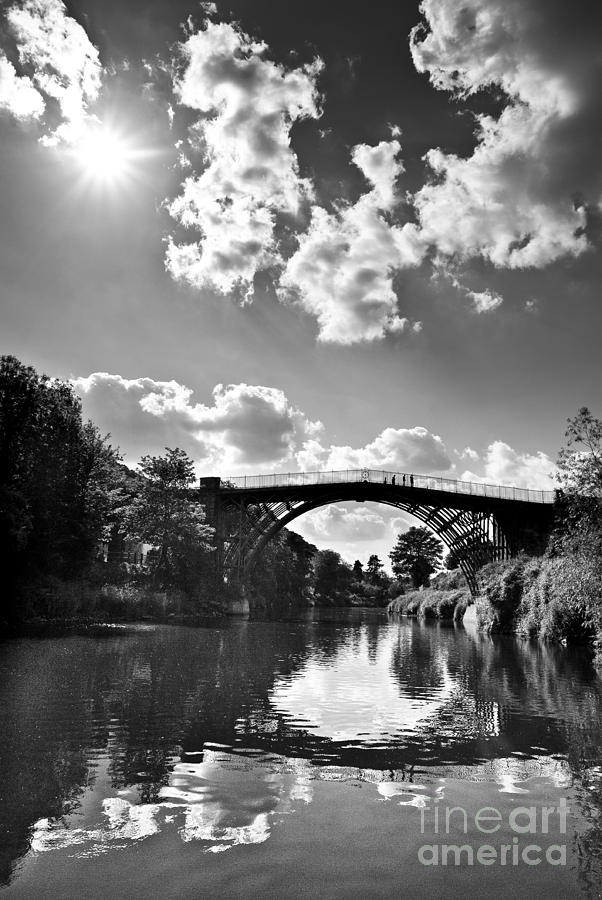 Black And White Photograph - Ironbridge by Mike Hayward