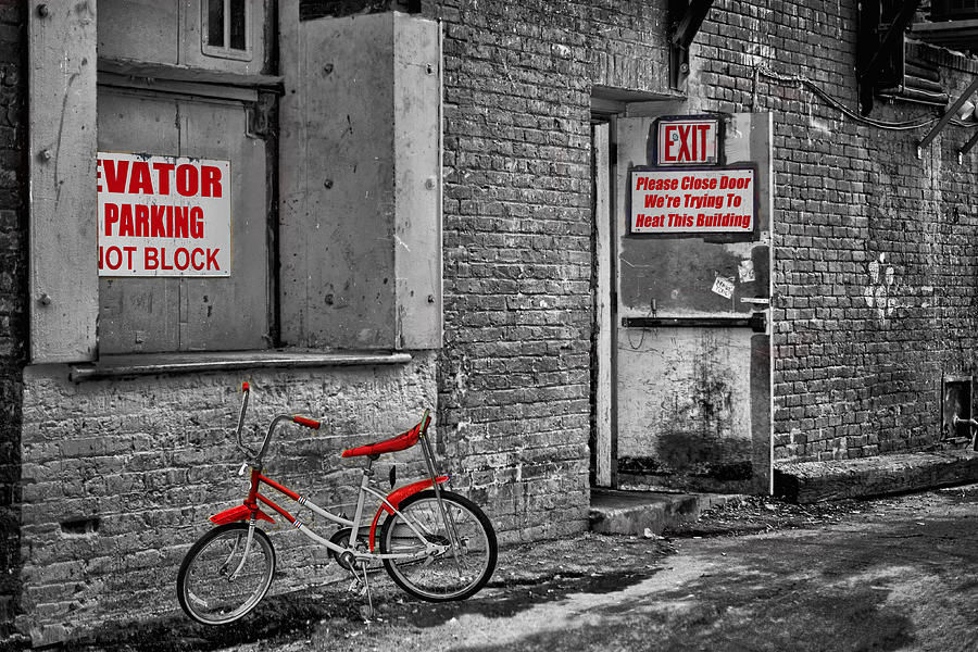 Irony in the Alley Photograph by Nikolyn McDonald