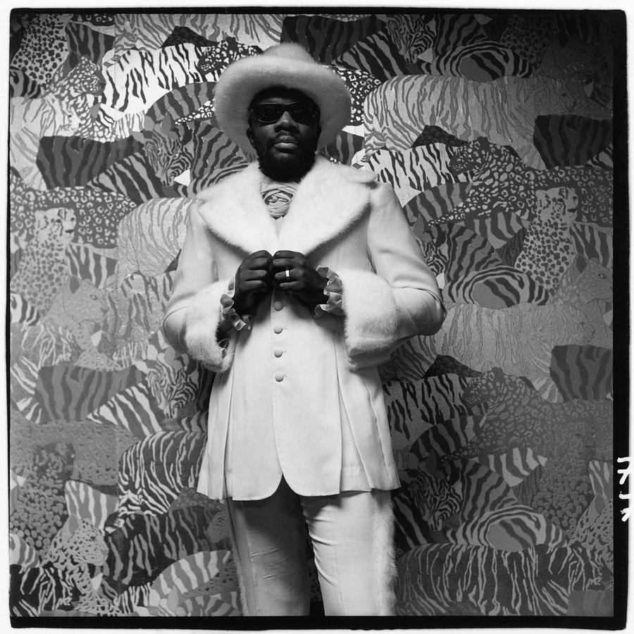Isaac Hayes Wearing A Suit Photograph by Peter Hujar