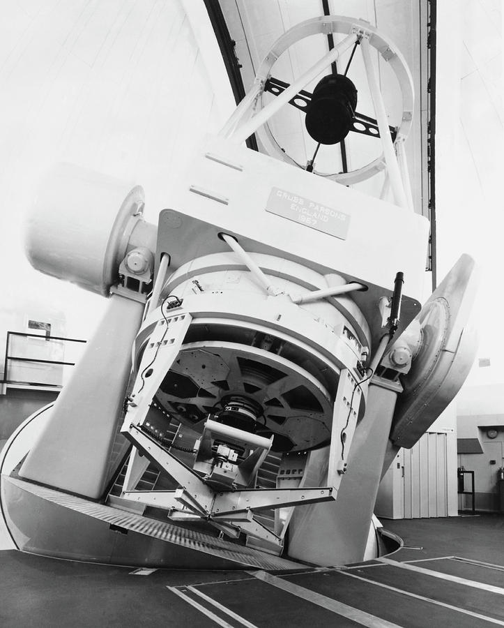 Isaac Newton Telescope Photograph by Royal Astronomical Society/science Photo Library