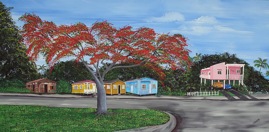 Isabela Puerto Rico Painting by Gloria E Barreto-Rodriguez