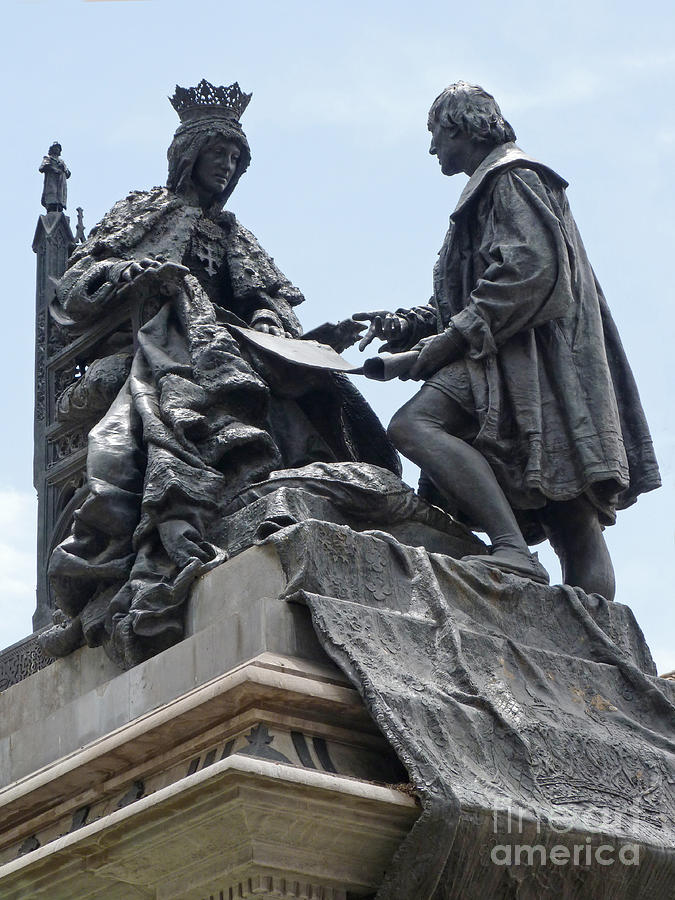 Isabella and Columbus - Granada - Spain Photograph by Phil Banks
