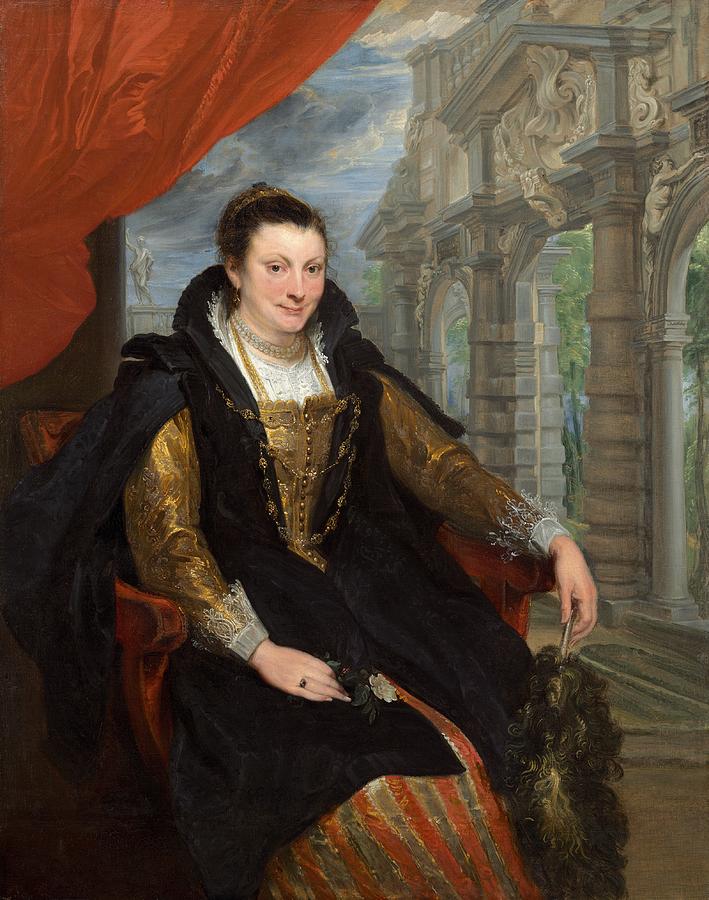 Isabella Brant Painting by Anthony van Dyck