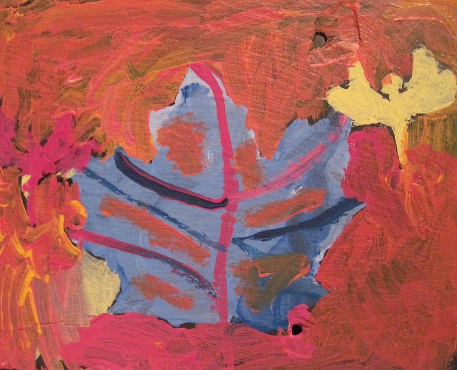 Isabels abstract Painting by Megan Walsh