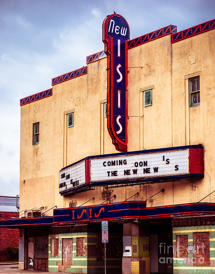 Isis Theatre Fort Worth Photograph by Sonja Quintero