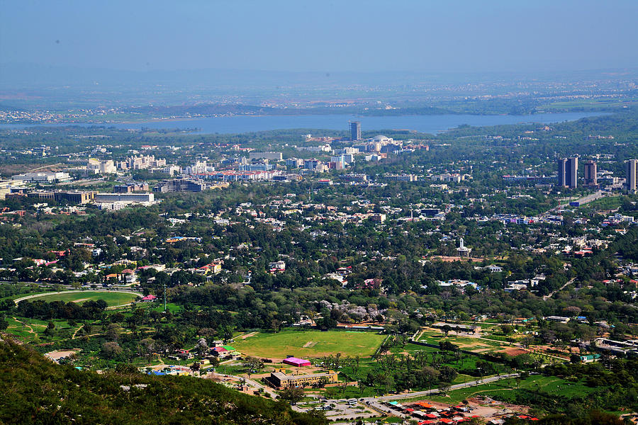 Islamabad - View From Margalla Hills Photograph by Ahmar Nadeem