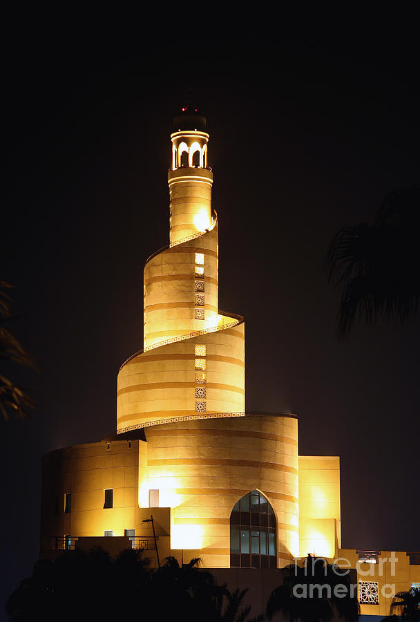 Islamic centre  Doha Photograph by Paul Cowan