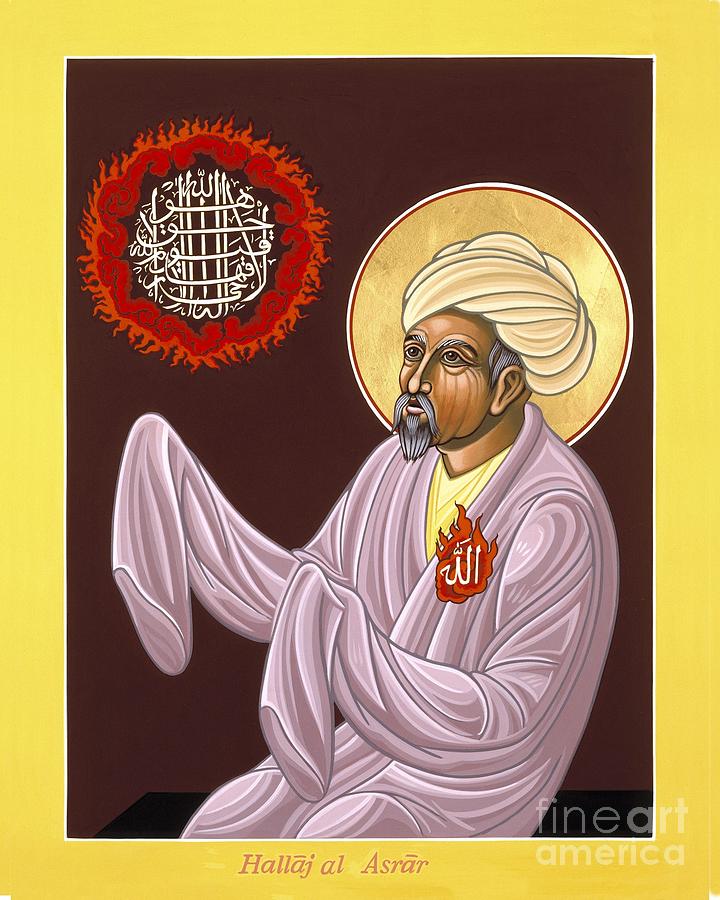 Islamic Mystic and Martyr al Hallaj 127 Painting by William Hart McNichols