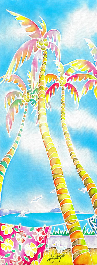 Island breeze Painting by Hisayo OHTA