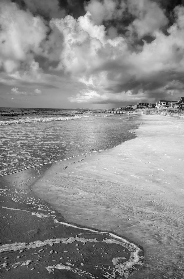 Beach Photograph - Island Clouds by Ginny Horton
