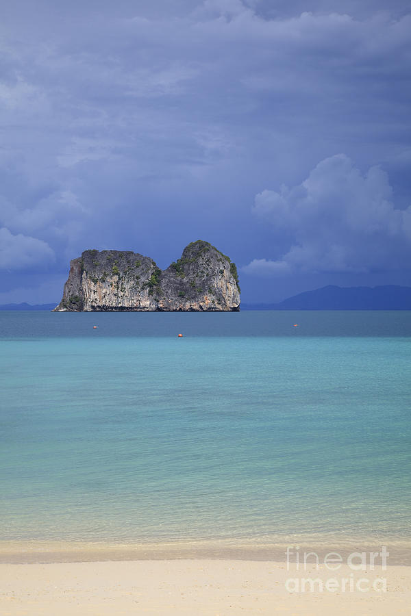 Island in the Andaman sea around Thailand Photograph by Vanessa D -