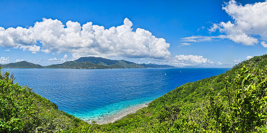Island In The Caribbean Sea, Tortola Photograph by Panoramic Images ...