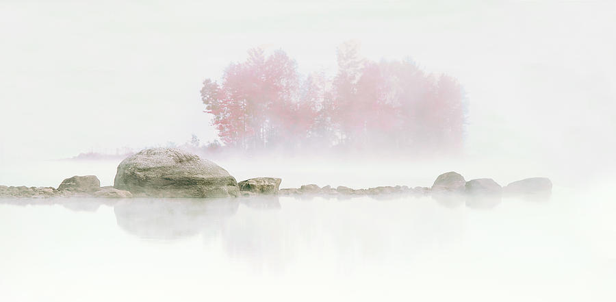 Island in the Mist Photograph by Gordon Ripley