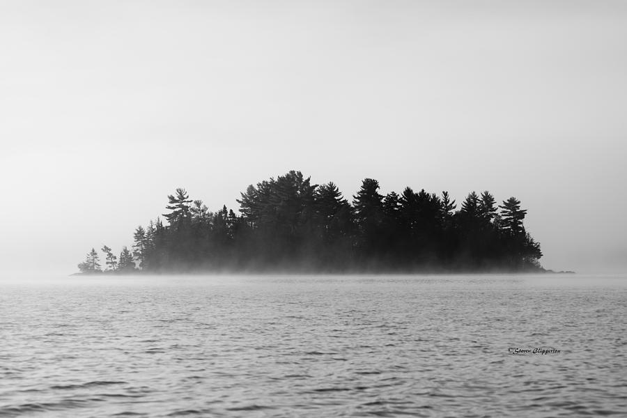 Island in the Mist Photograph by Steven Clipperton