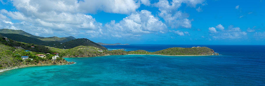 Nature Photograph - Island In The Sea, St. John, Us Virgin by Panoramic Images