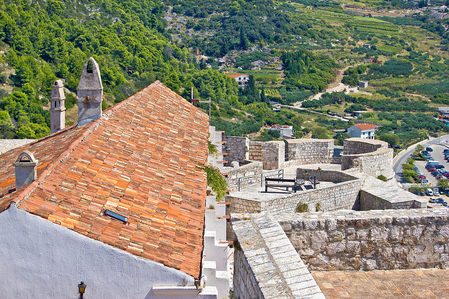 Island of Hvar old fortress Photograph by Brch Photography