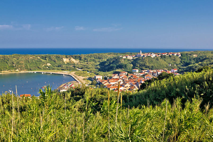 Island of Susak village and nature view Photograph by Brch Photography