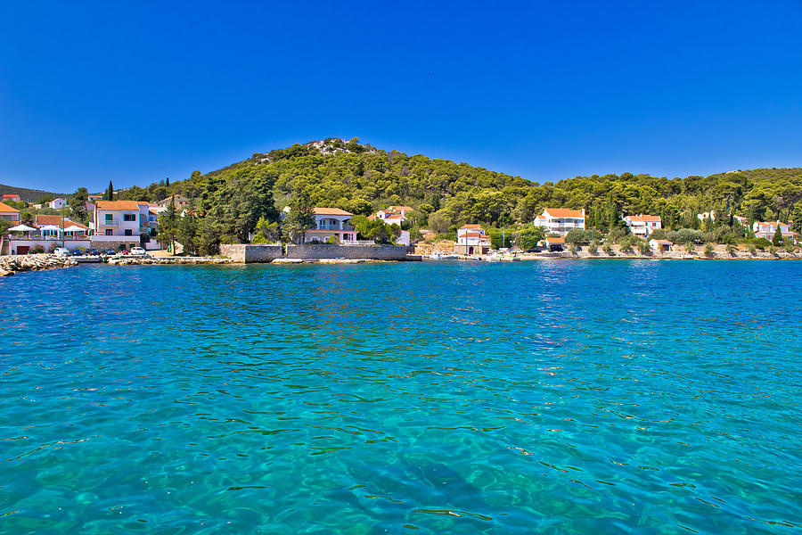 Island of Ugljan turquoise coast Photograph by Brch Photography