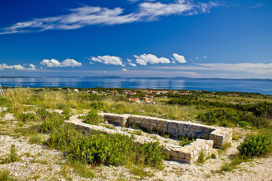 Island of Vir church ruins Photograph by Brch Photography