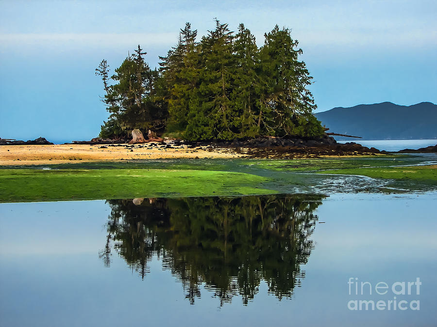 Inspirational Photograph - Island Reflection by Robert Bales