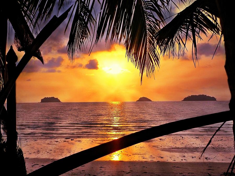 Island Sunset Photograph