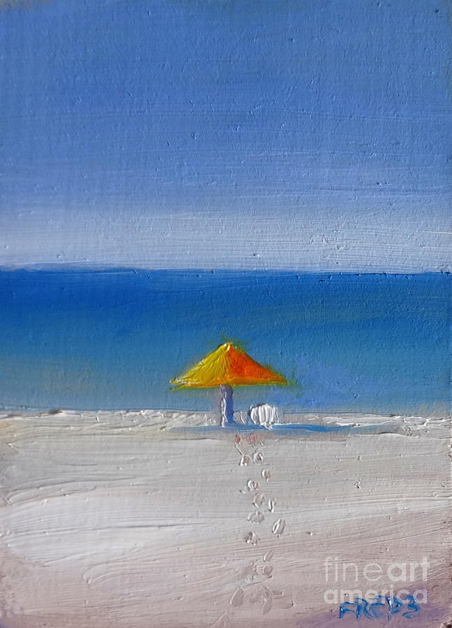 Island Time #1 Painting by Fred Wilson