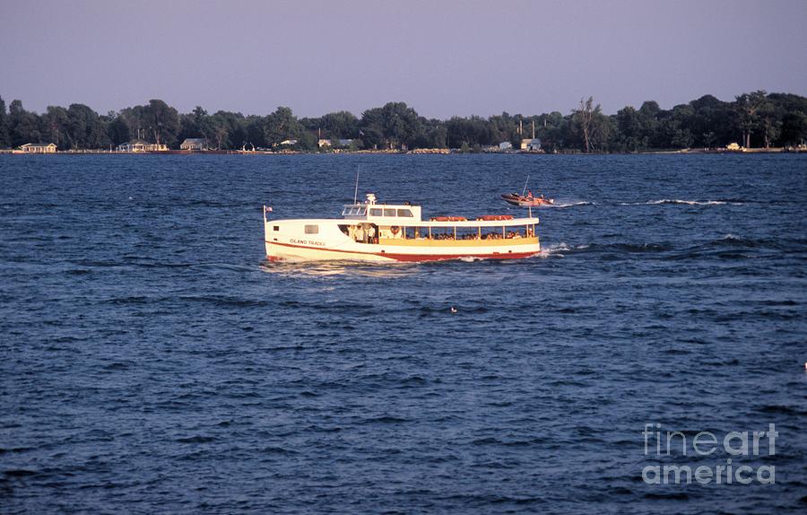 Island Trader Ferry at Put-in-Bay Photograph by John Harmon