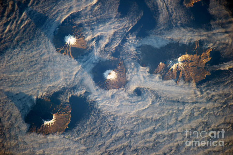 Islands Of Four Mountains Photograph by Science Source