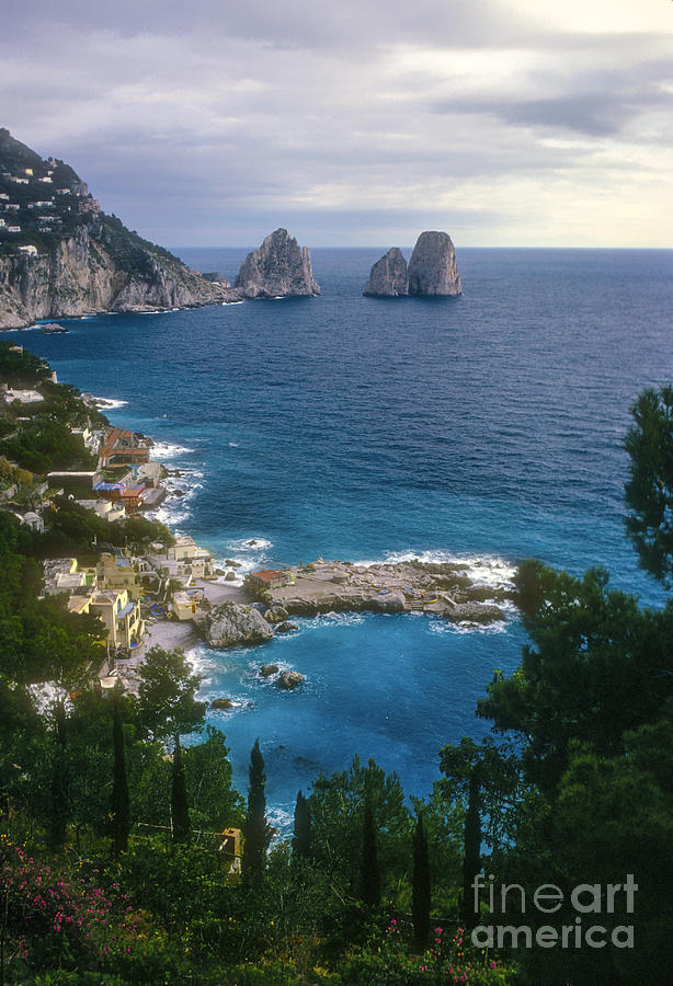 Landscape Photograph - Isle of Capri by Bob Phillips
