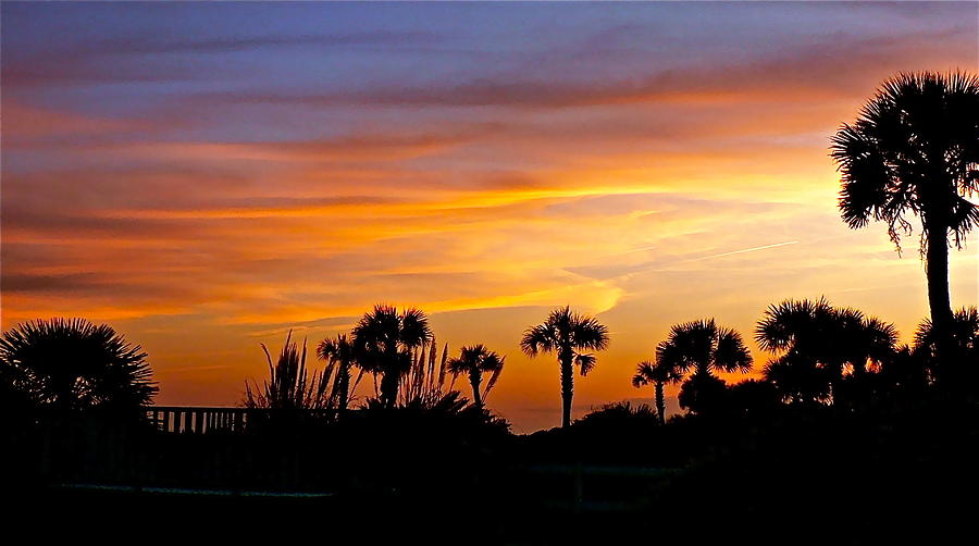 Isle of Palms Sunset Photograph by Jean Wright