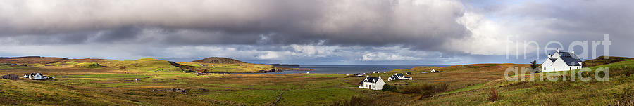 Isle of Skye pano Photograph by Jane Rix