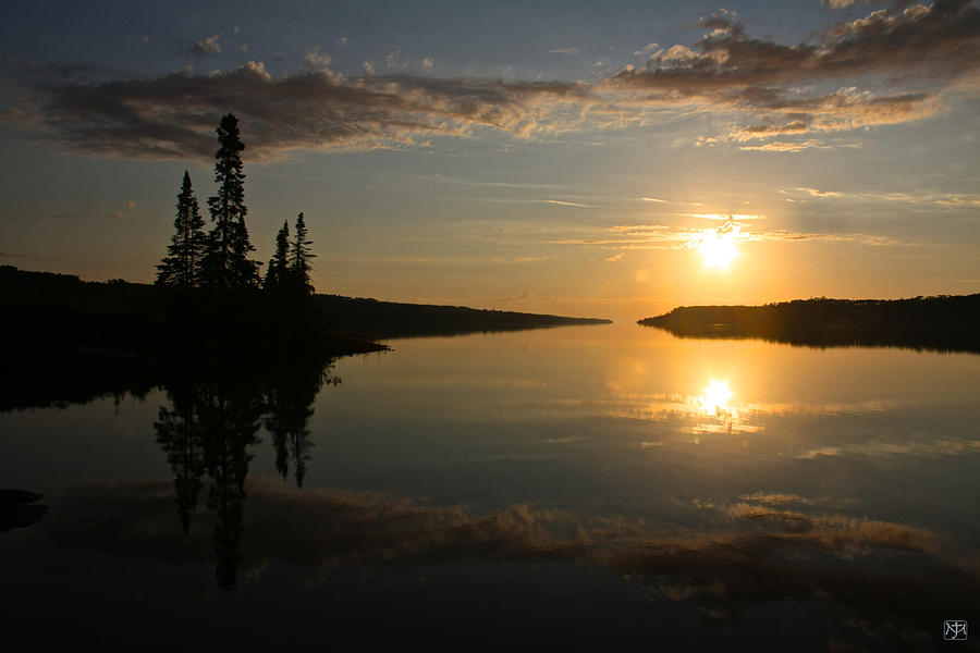 Isle Royale Sunset Photograph by John Meader