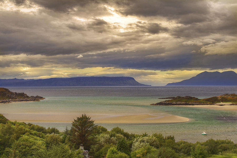 Isles of Eigg and Rum Photograph by Jason Politte