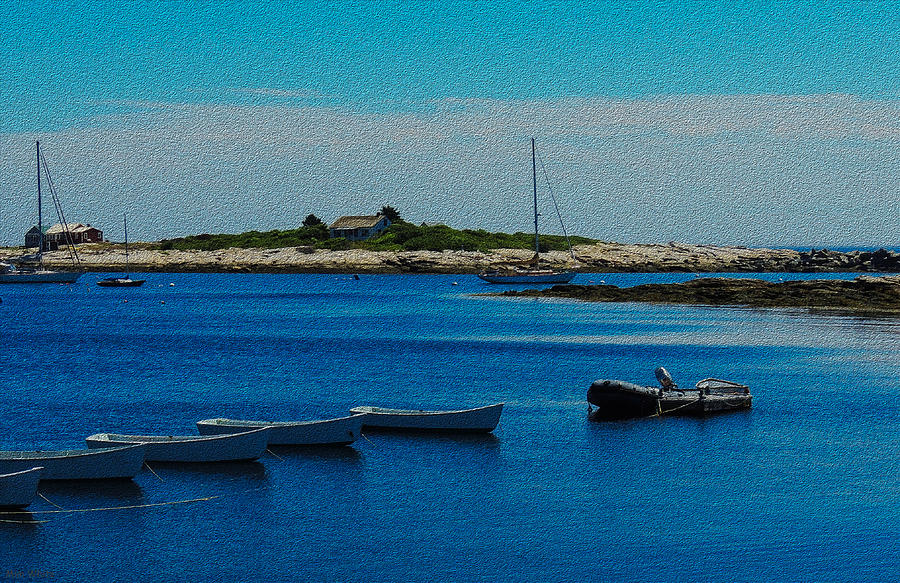 Isles of Shoals Gosport Harbor Photograph by Mim White