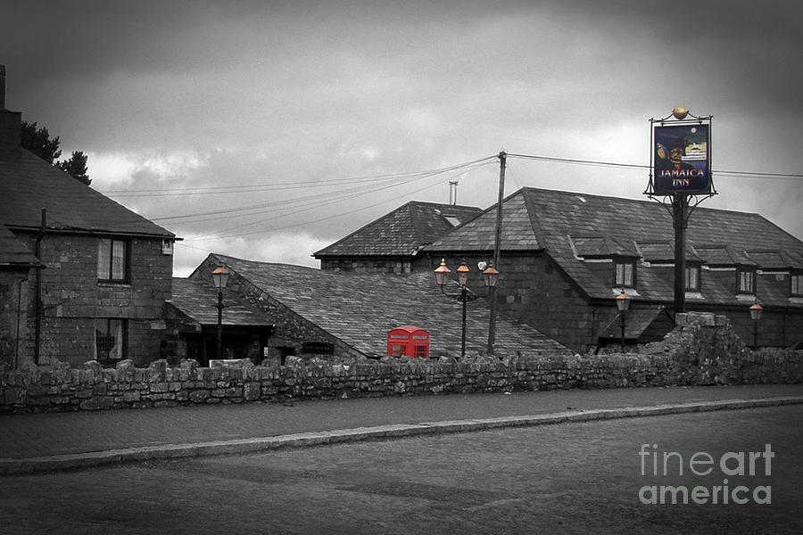 Black And White Photograph - Isolated Jamaica Inn by Terri Waters