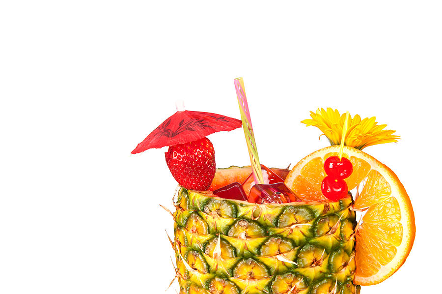 Isolated tropical drink Photograph by Joe Belanger - Fine Art America