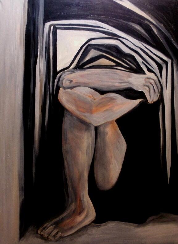  Isolation Painting  by Carolyn LeGrand