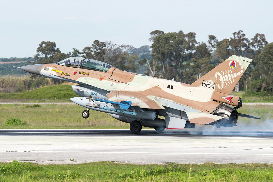 Israel Air Force F-16d Block 40 Barak Photograph by Daniele Faccioli ...