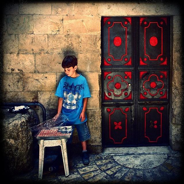 Boy Photograph - #israel #gerusalemme #travel #trip by Carlo Malagnino
