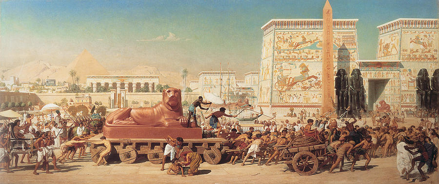 Israel in Egypt Painting by Edward John Poynter