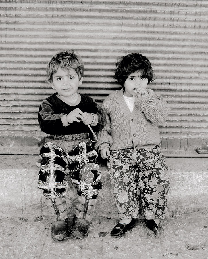 Jerusalem Children Photograph by Shaun Higson
