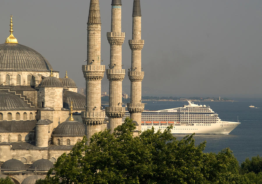 Turkey Photograph - Istanbul cruise by Dennis Cox